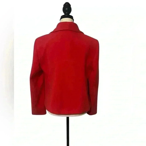 Evan-Picone Women’s size medium pink/red one button blazer. - Picture 3 of 9